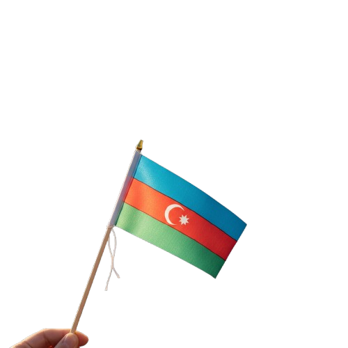 Azerbaijan Flag